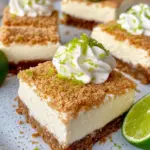 Homemade Key Lime Pie Cheesecake Bars photo