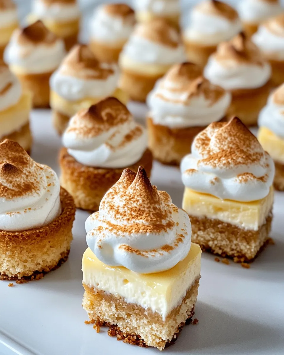 Classic Lemon Meringue Cheesecake Bites image