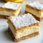 Homemade Lemon Sugar Cookie Cheesecake Bars recipe photo