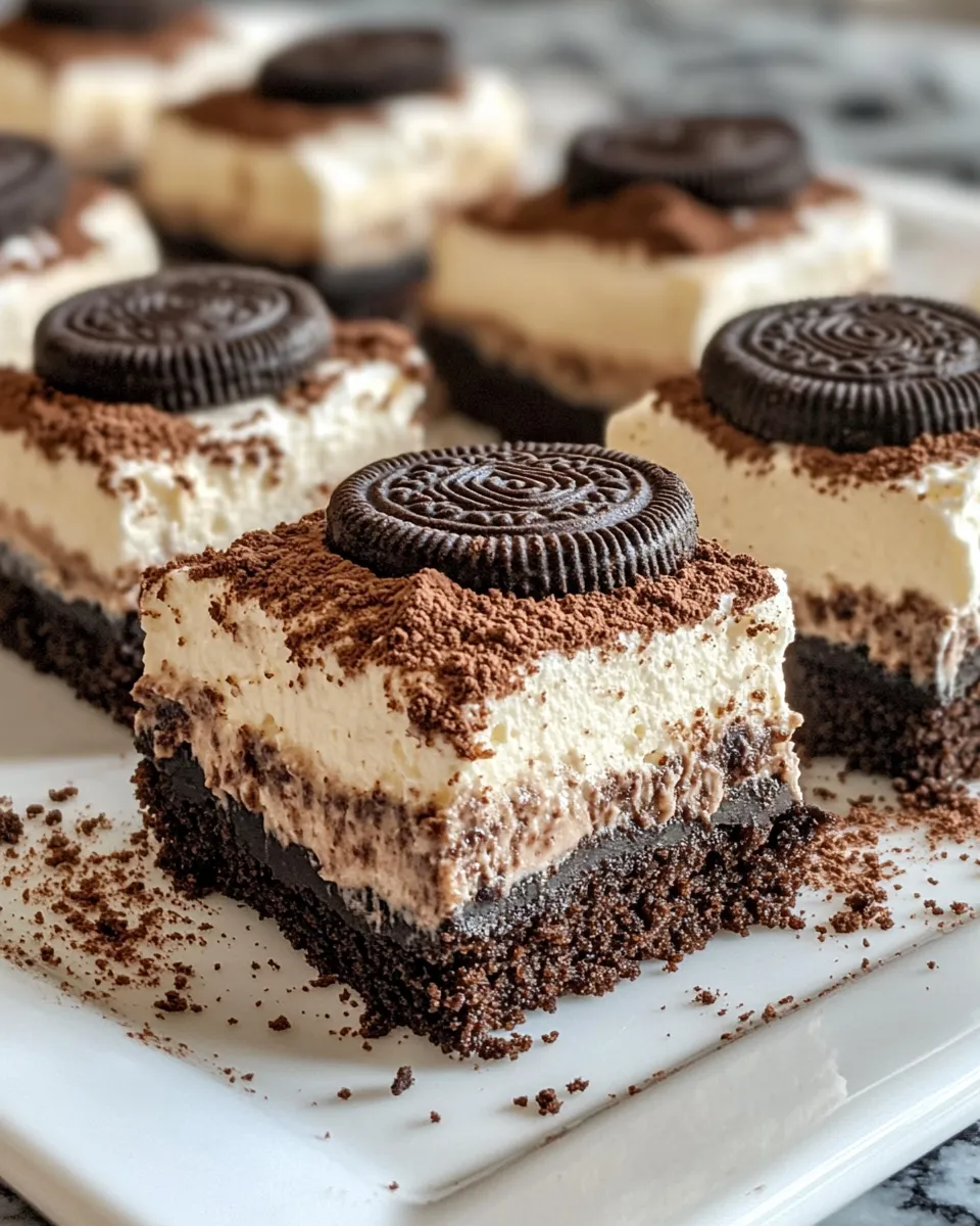 Homemade Mocha Oreo Cheesecake Bites recipe photo