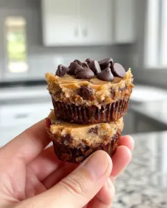 Delicious No-Bake Cookie Dough Pie Cups recipe photo