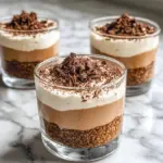 Homemade No-Bake Mocha Mousse Cheesecake Cups photo