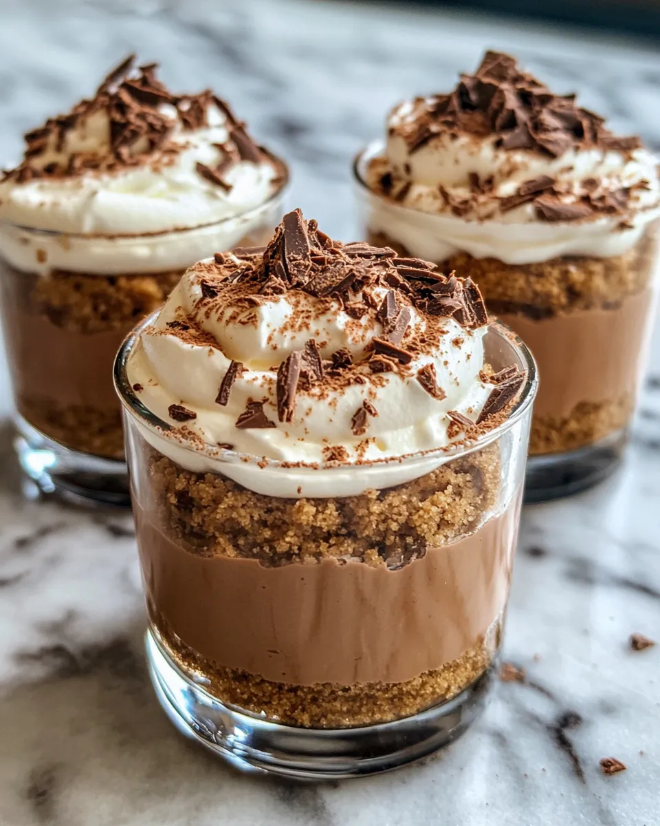 Classic No-Bake Mocha Mousse Cheesecake Cups image