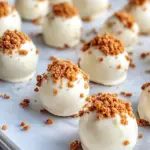 Homemade No-Bake White Chocolate Biscoff Truffles photo