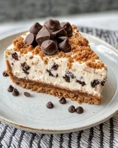 Homemade No Bake Cookie Dough Cheesecake photo