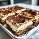 Homemade Tiramisu Cheesecake Bars recipe photo