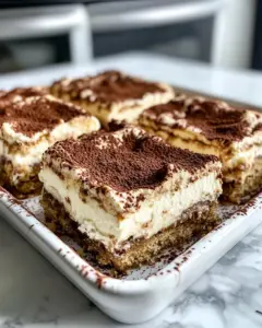 Homemade Tiramisu Cheesecake Bars recipe photo