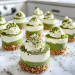 Delicious White Chocolate Matcha Cheesecake Bites photo