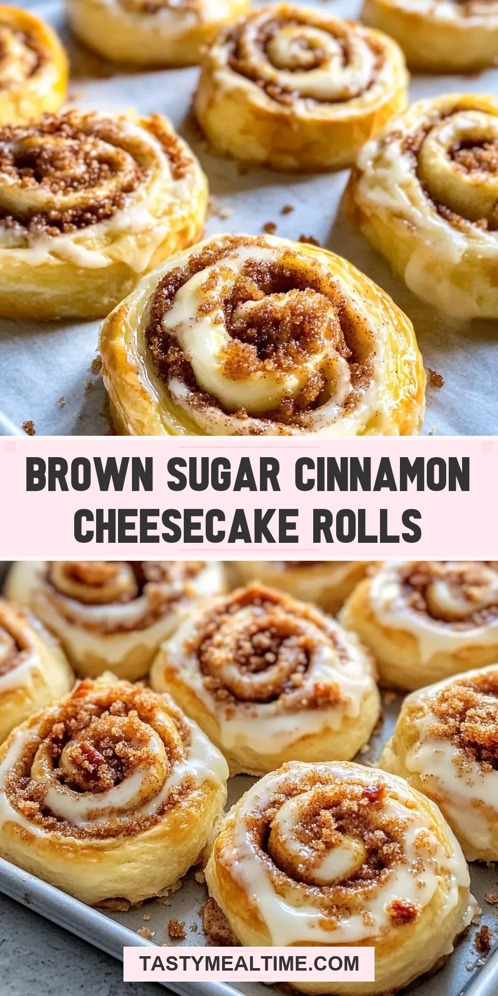 The Best Brown Sugar Cinnamon Cheesecake Rolls Ever