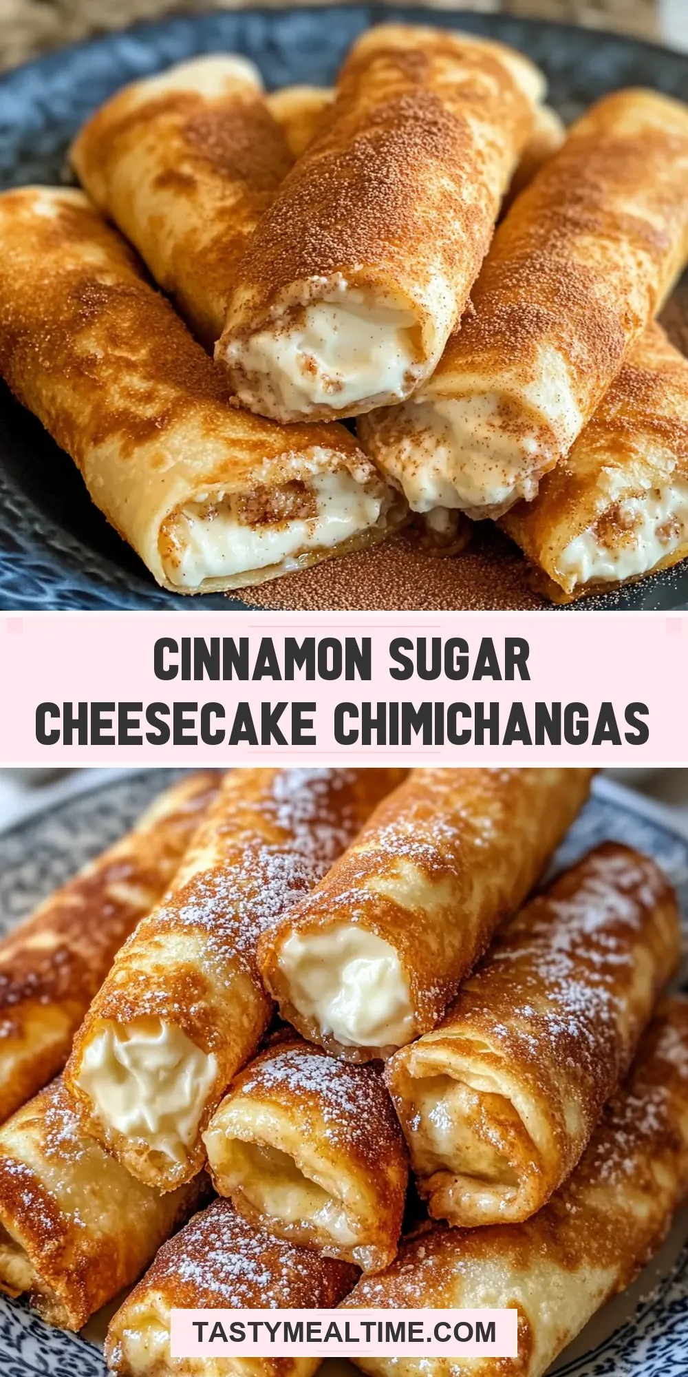 Cinnamon Sugar Cheesecake Chimichangas (Perfect & Delicious)