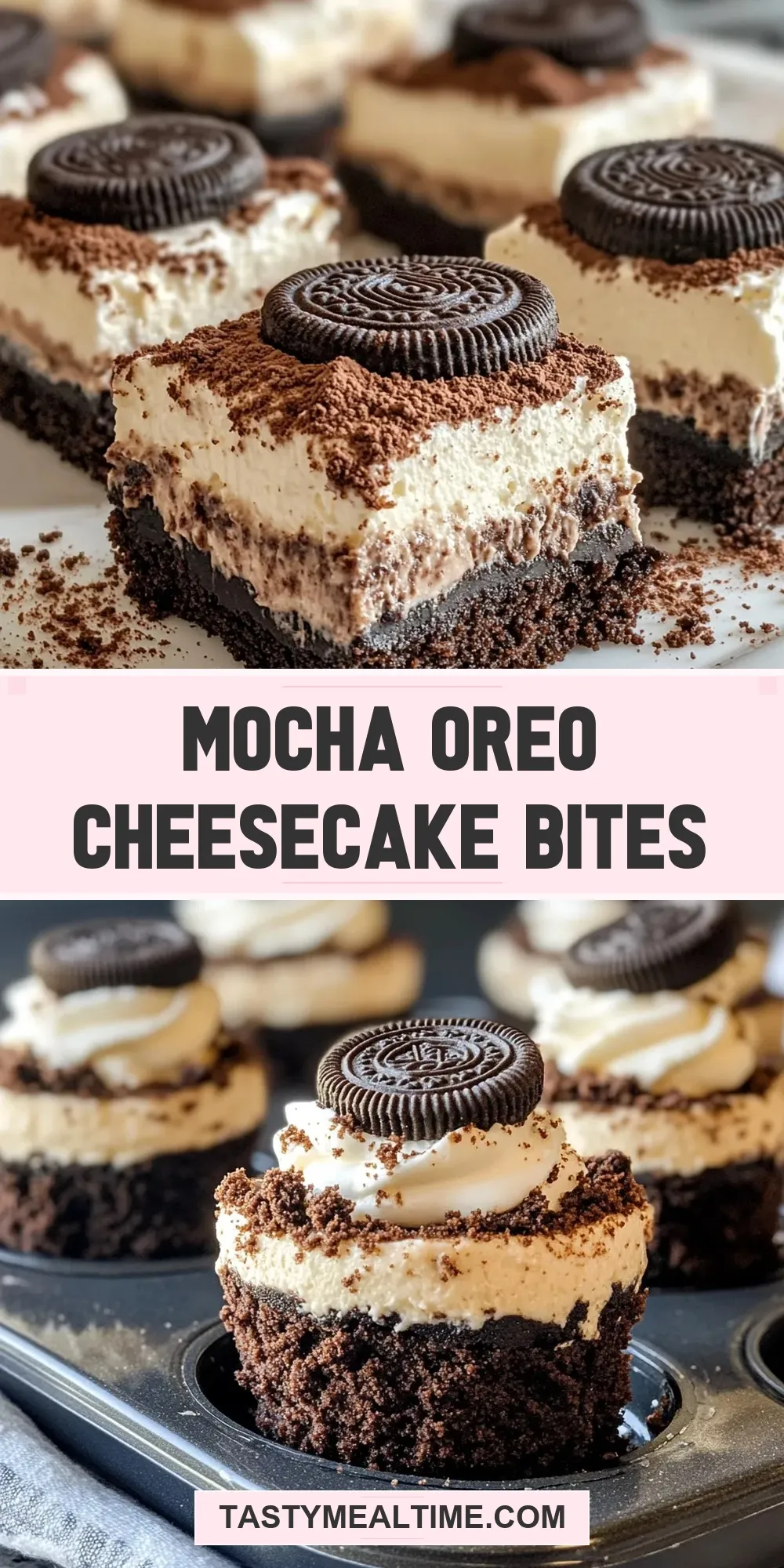 Easy Mocha Oreo Cheesecake Bites Recipe