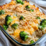 Homemade Cheesy Chicken Broccoli Rice Casserole recipe photo