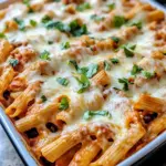 Homemade Cheesy Chicken Enchilada Pasta recipe photo