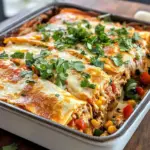 Homemade Cheesy Chicken Quesadilla Bake recipe photo