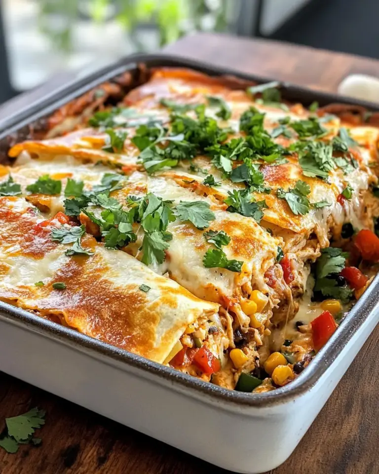 Homemade Cheesy Chicken Quesadilla Bake recipe photo