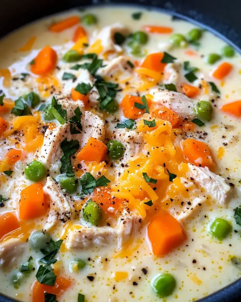 Homemade Cheesy Chicken and Rice Soup photo