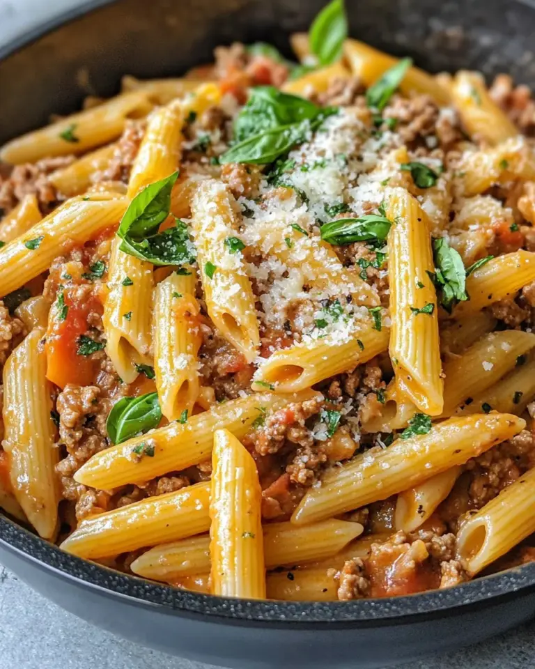 Homemade Cheesy Ground Beef Pasta Skillet recipe photo