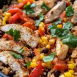Homemade Chicken Fajita Rice Skillet photo