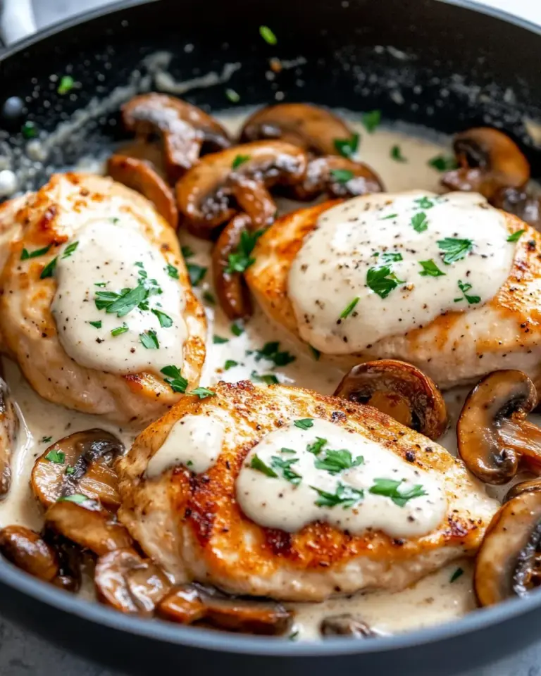 Homemade Chicken Marsala with Cream Sauce photo