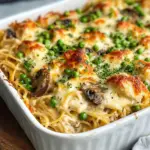 Homemade Chicken Tetrazzini Casserole photo