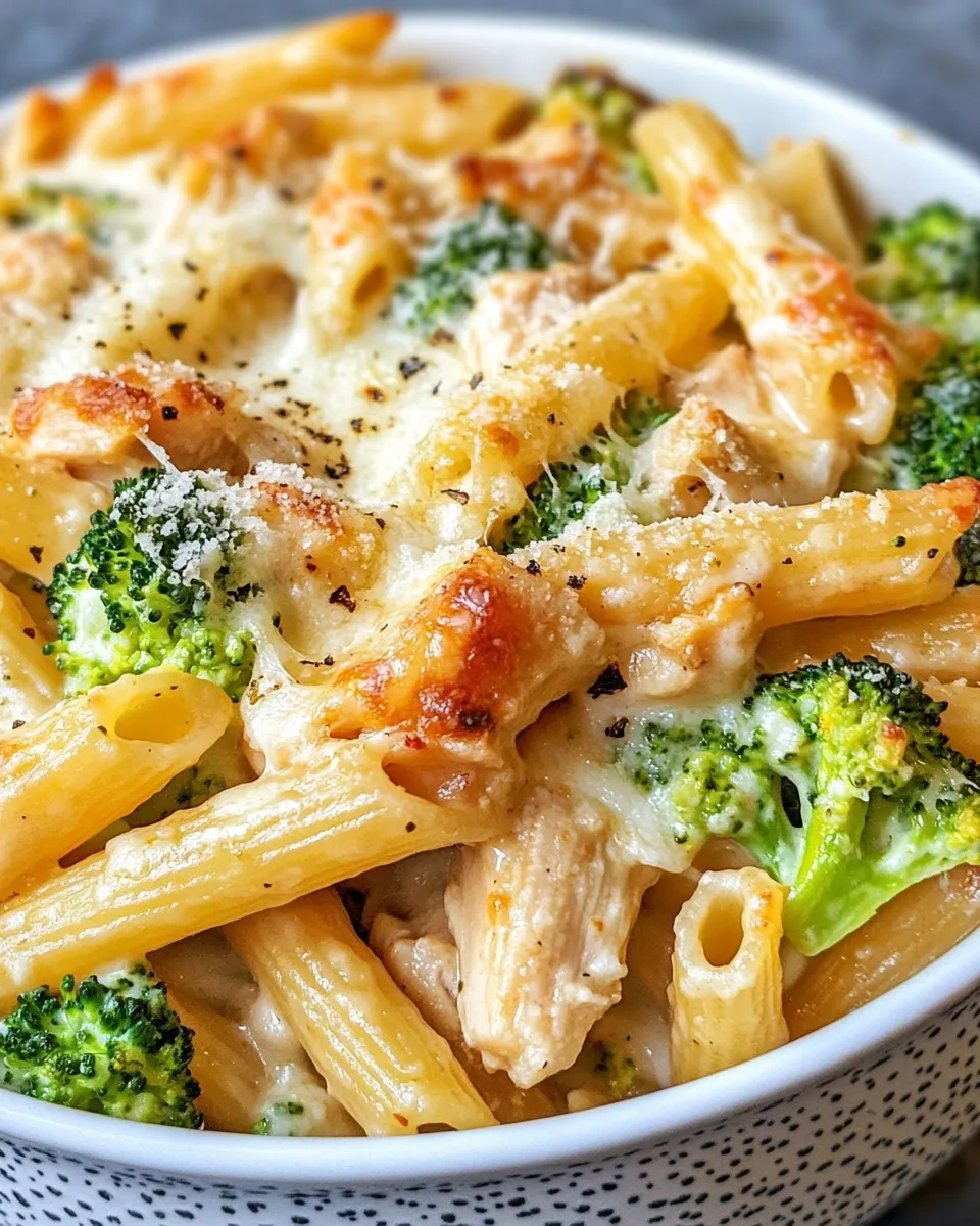 Homemade Chicken and Broccoli Pasta Bake photo