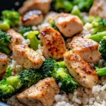 Homemade Chicken and Broccoli Rice Skillet photo