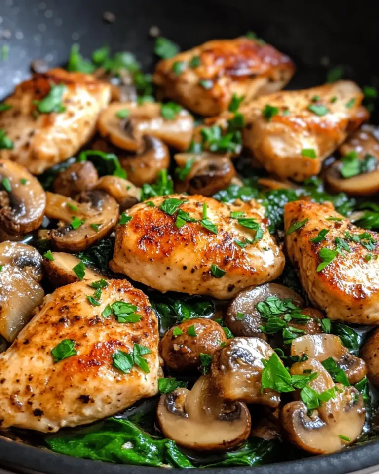 Homemade Chicken and Mushroom Skillet recipe photo