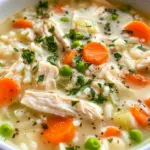 Homemade Chicken and Rice Soup recipe photo