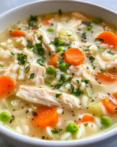 Homemade Chicken and Rice Soup recipe photo