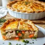 Homemade Chicken and Vegetable Pot Pie recipe photo