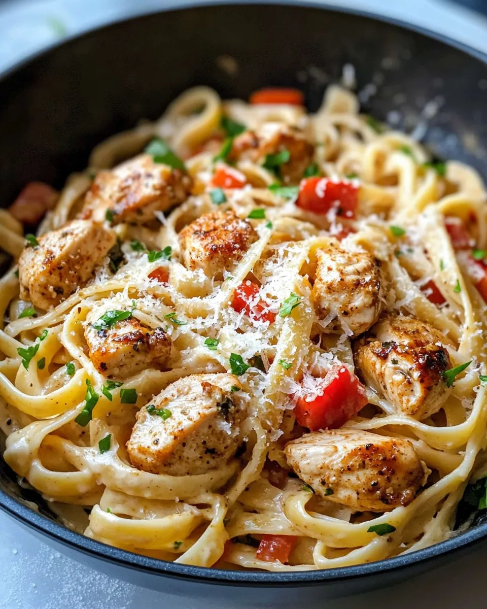 Homemade Creamy Cajun Chicken Pasta photo