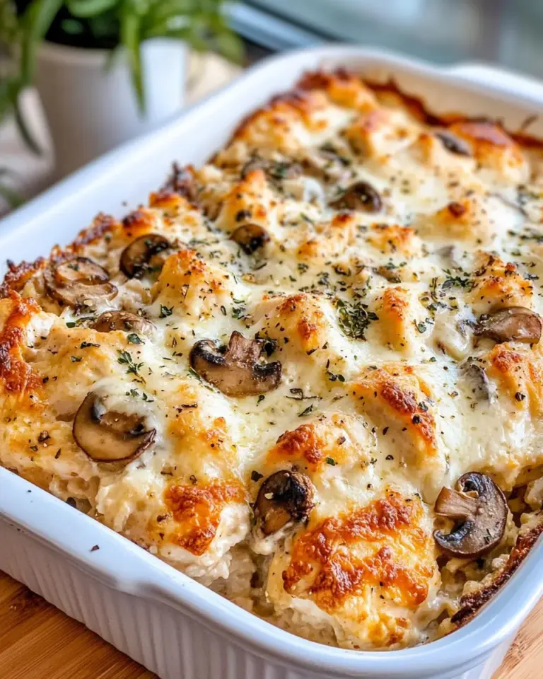 Homemade Creamy Chicken and Mushroom Bake recipe photo