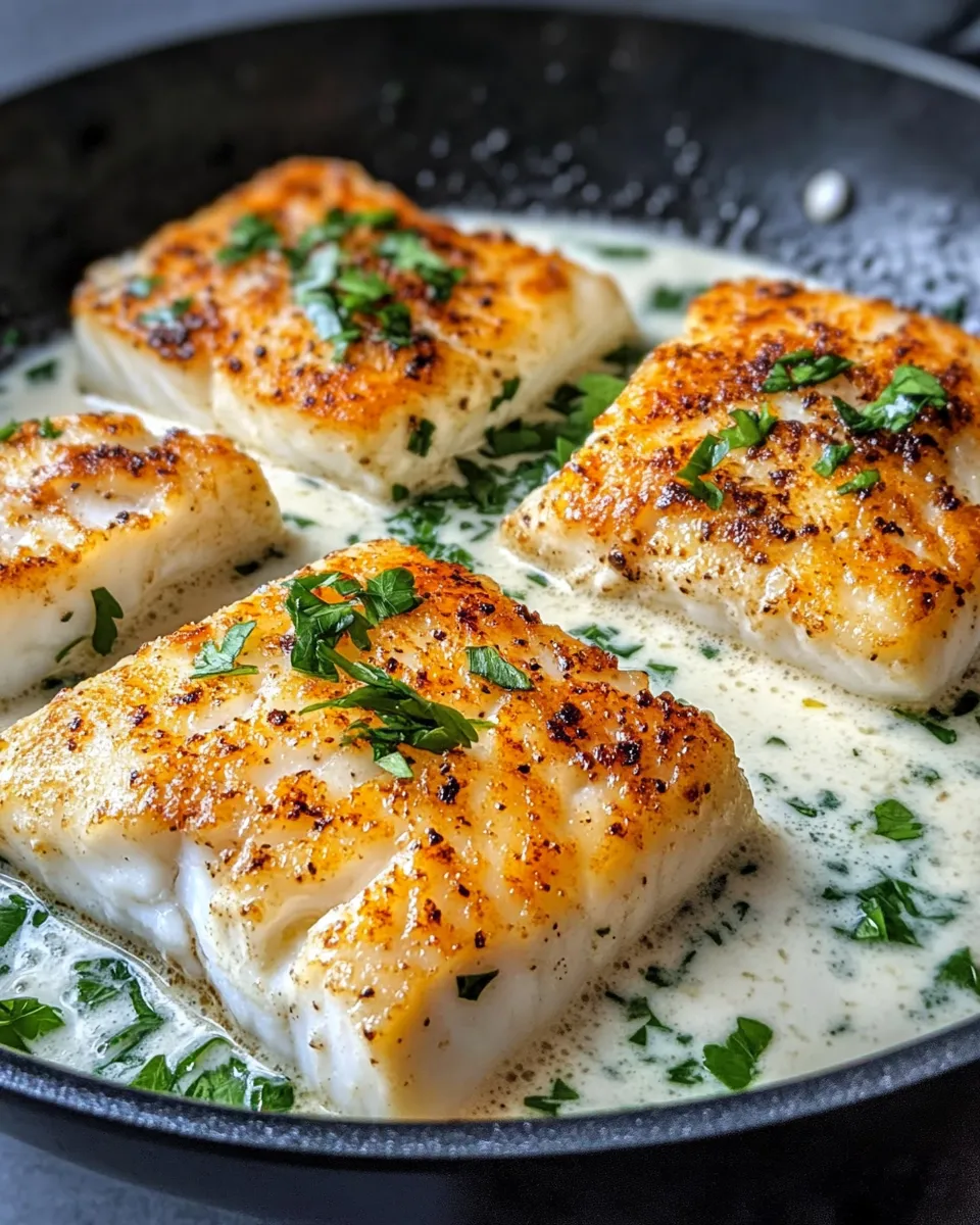 Delicious Creamy Garlic Butter Cod dish photo