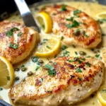 Homemade Creamy Lemon Chicken Piccata recipe photo