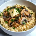Homemade Creamy Mushroom Risotto recipe photo