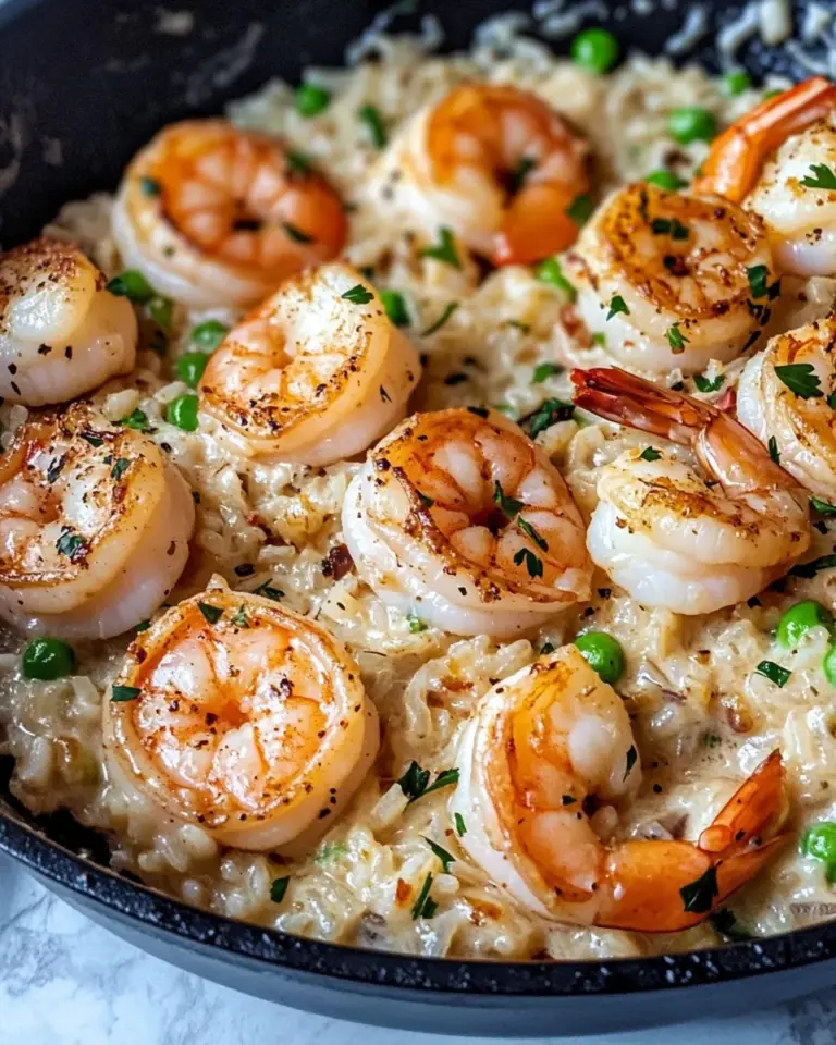 Homemade Creamy Parmesan Shrimp and Rice recipe photo