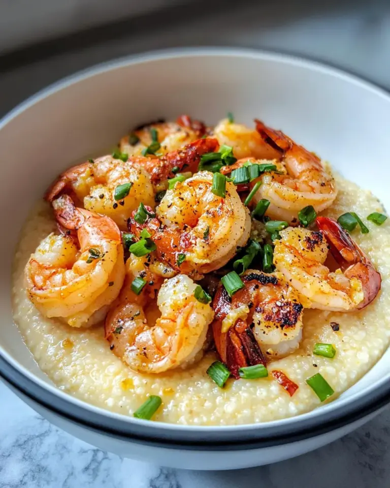 Homemade Creamy Shrimp and Grits photo
