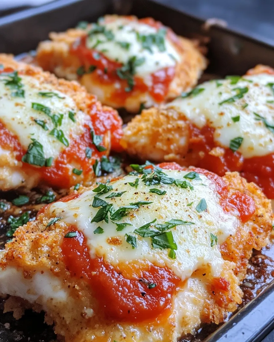 Classic Crispy Chicken Parmesan Bake dish photo