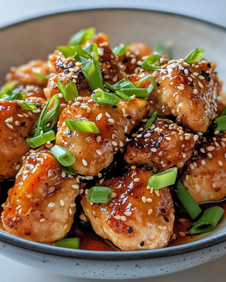 Easy Crispy Honey Garlic Chicken recipe photo