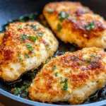 Homemade Crispy Parmesan Crusted Chicken Breasts photo