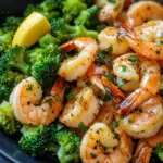 Delicious Garlic Butter Shrimp and Broccoli recipe photo