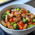 Homemade Honey Garlic Chicken Stir Fry photo