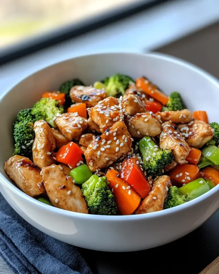 Homemade Honey Garlic Chicken Stir Fry photo