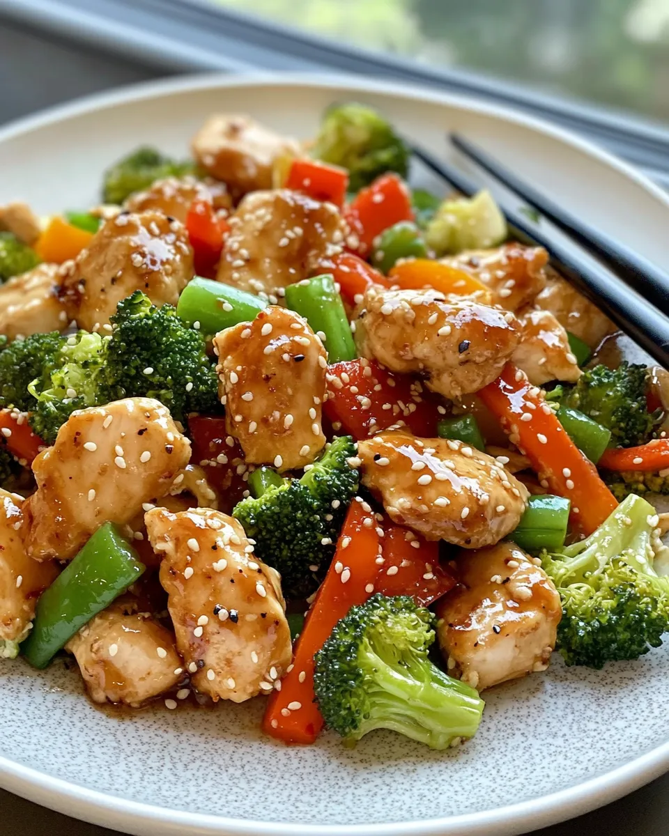 Classic Honey Garlic Chicken Stir Fry image
