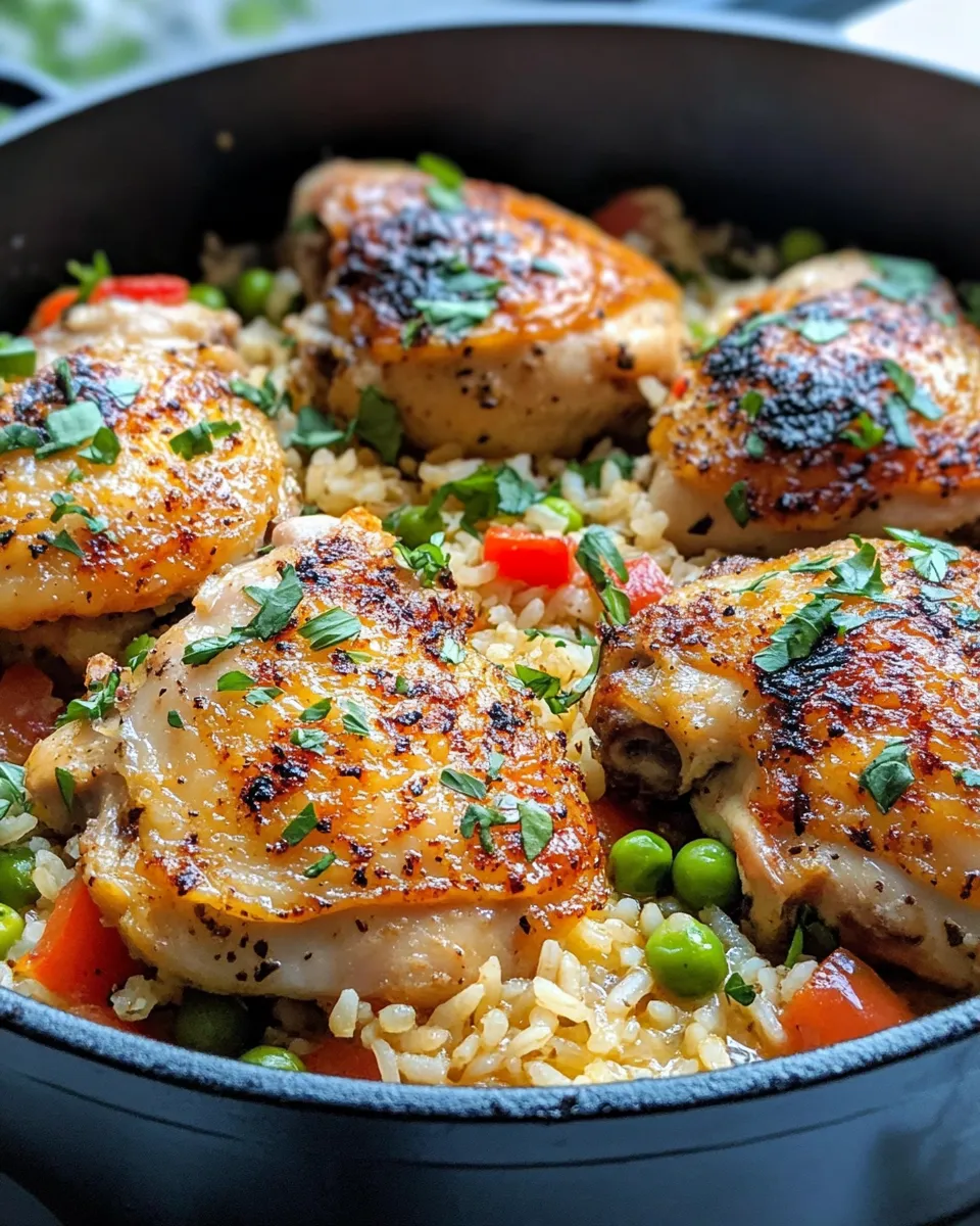 Homemade One-Pot Chicken and Rice recipe photo