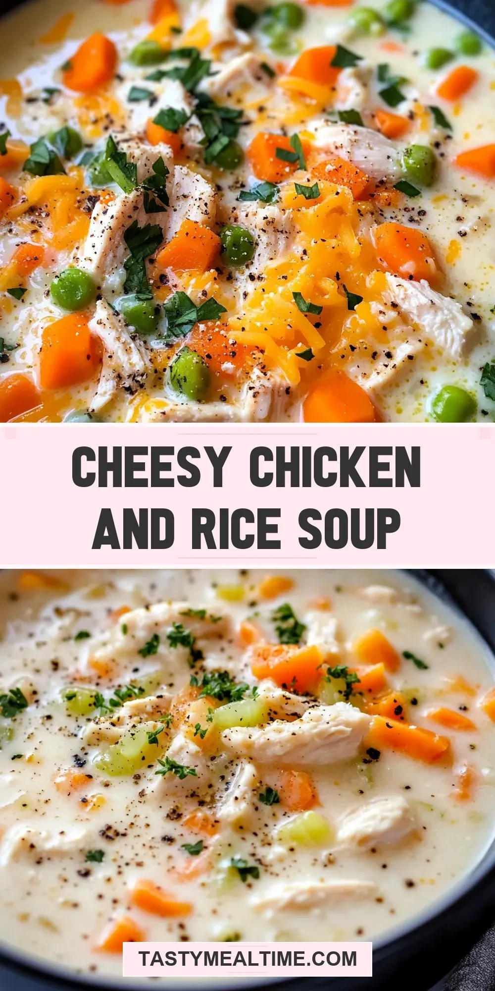 How To Make Creamy Cheesy Chicken And Rice Soup