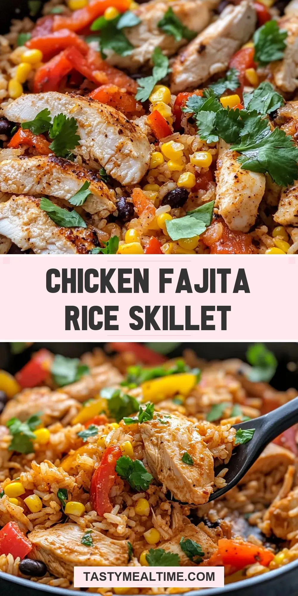 Chicken Fajita Rice Skillet Recipe