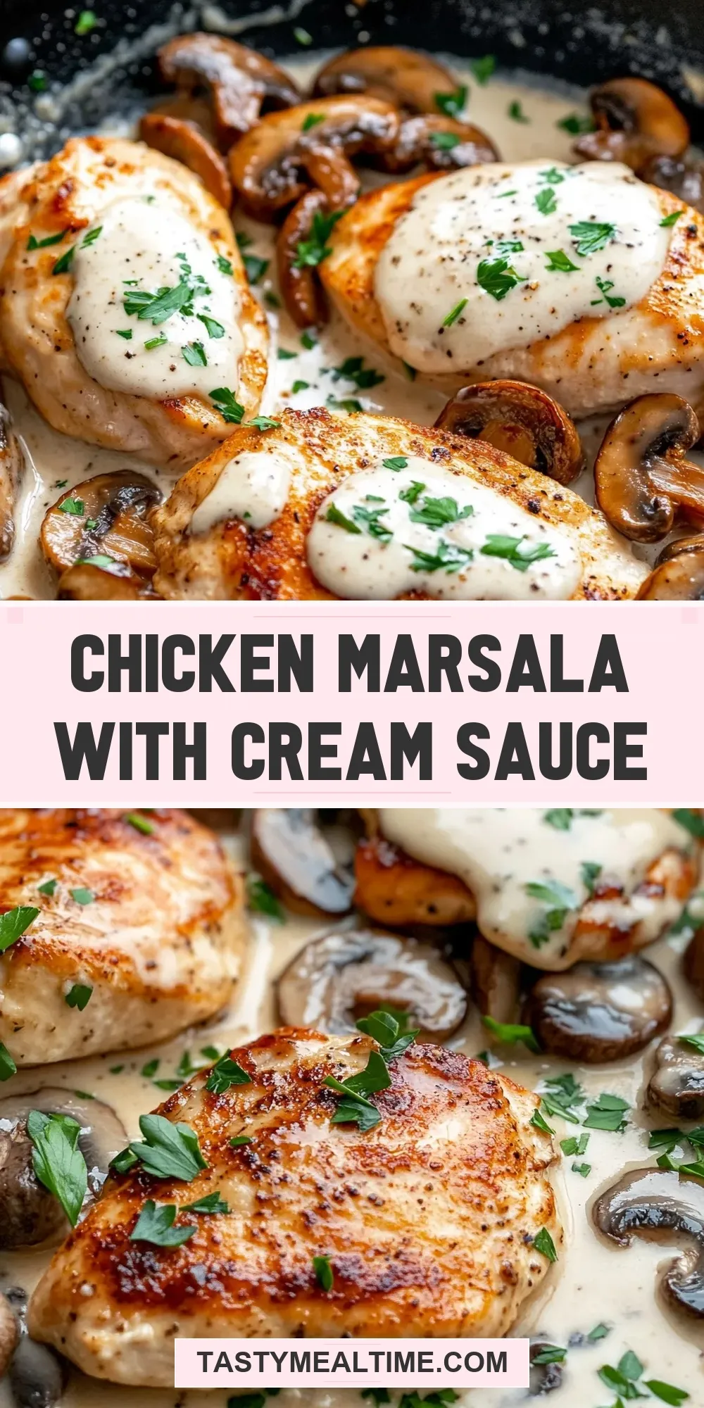 Quick Chicken Marsala With Cream Sauce