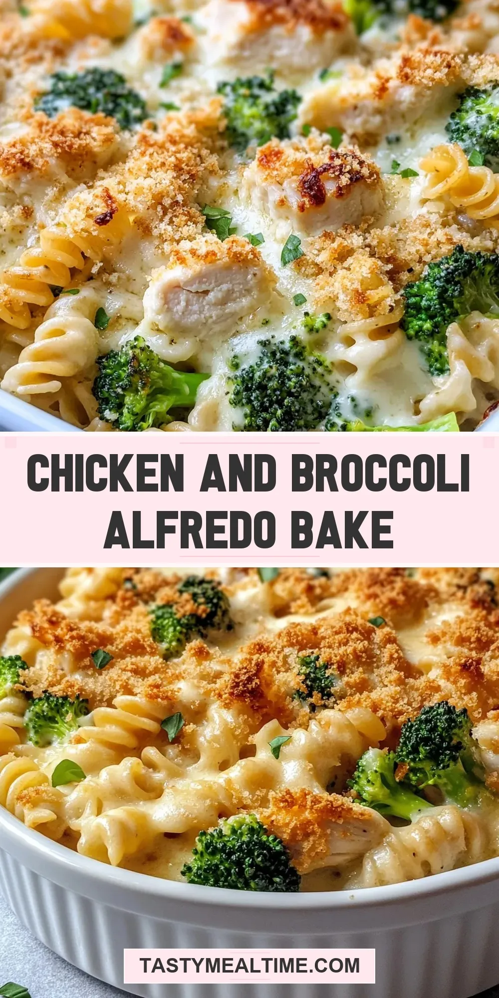 How To Make Tasty Chicken And Broccoli Alfredo Bake