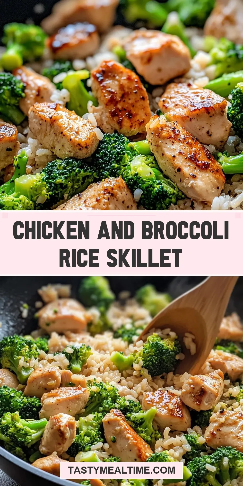 The Best Chicken And Broccoli Rice Skillet Ever